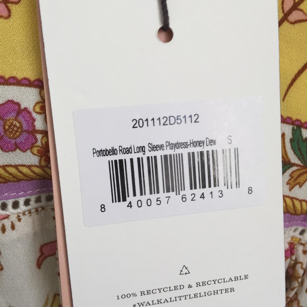 New NWT Spell & the Gypsy Collective portobello Road dress playdress honeydew S - Picture 9 of 16